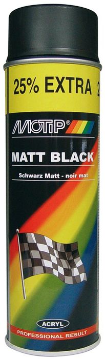 MOTIP MOTIP AUTOLAK MATZWART 500ML 4006