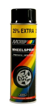 MOTIP 500Ml Motip Wheelspray Black M