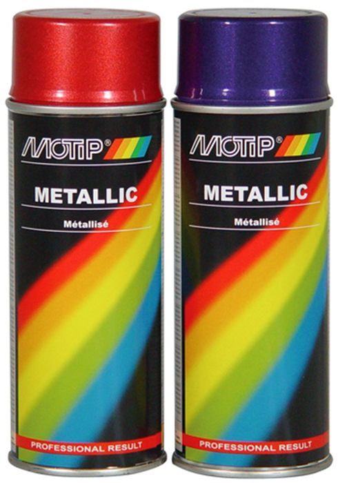 MOTIP Sp.400Ml. Metallic Rood MOTIP Sp.400Ml. Metallic Rood