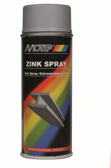 MOTIP Sp.400Ml Motip Zinkspr.90%Zink MOTIP Sp.400Ml Motip Zinkspr.90%Zink