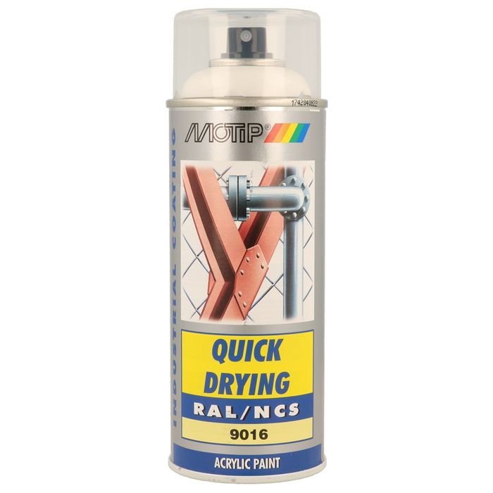 MOTIP Acryl 400Ml Ral 9016