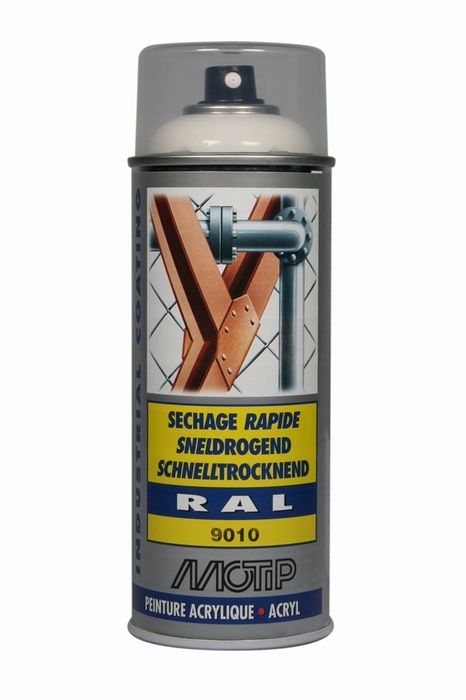 MOTIP Acryl 400Ml Ral 9010 MOTIP Acryl 400Ml Ral 9010