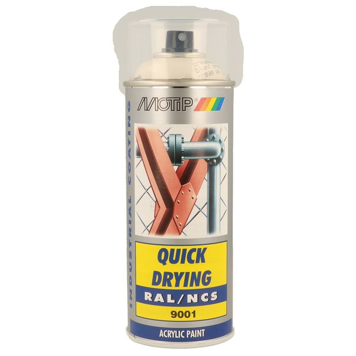 MOTIP Acryl 400Ml Ral 9001 MOTIP Acryl 400Ml Ral 9001
