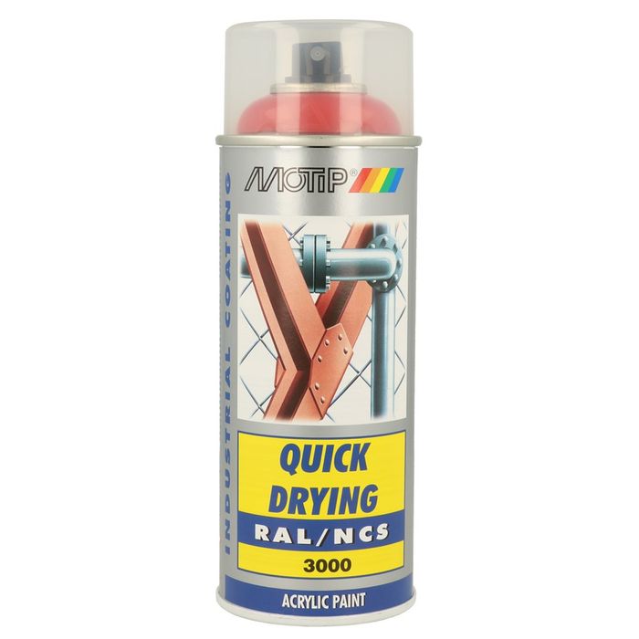 MOTIP Acryl 400Ml Ral 3000 MOTIP Acryl 400Ml Ral 3000