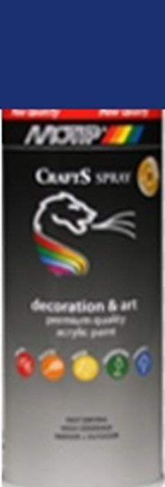 MOTIP Crafts Ral5010 Hgspuitbus 400 Ml MOTIP Crafts Ral5010 Hgspuitbus 400 Ml