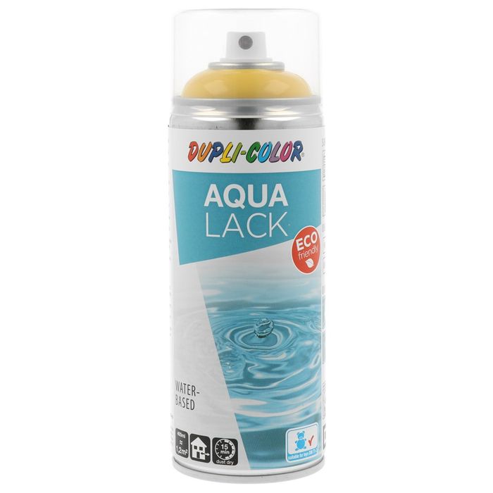 Dupli-Color Aqua 400 Ml Glossyverkeersgeel Ral 1023 Dupli-Color Aqua 400 Ml Glossyverkeersgeel Ral 1023