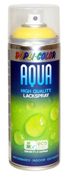 Dupli-Color Aqua 400 Ml Glossy Koolzaadgeel Ral 1021 Dupli-Color Aqua 400 Ml Glossy Koolzaadgeel Ral 1021