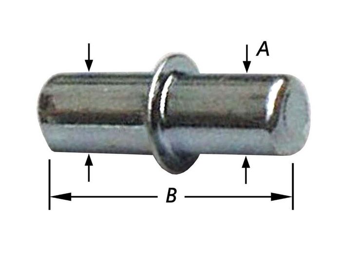 Pardaen Schapdragertjes,Rond,Verzinkt 8+8X5Mm