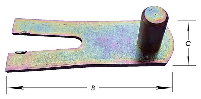 Pardaen Betonhaakduimen Verzinkt 18X105Mm