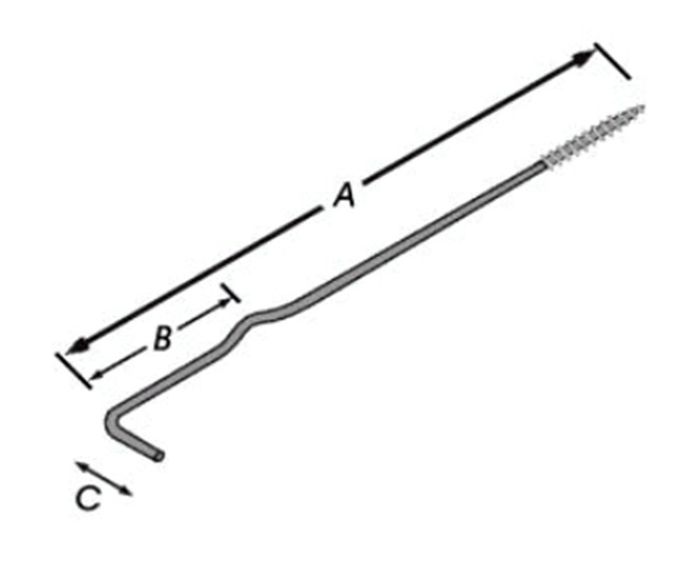 Pardaen Spouwankers Met Houtdraad 4X180 Mm Pardaen Spouwankers Met Houtdraad 4X180 Mm