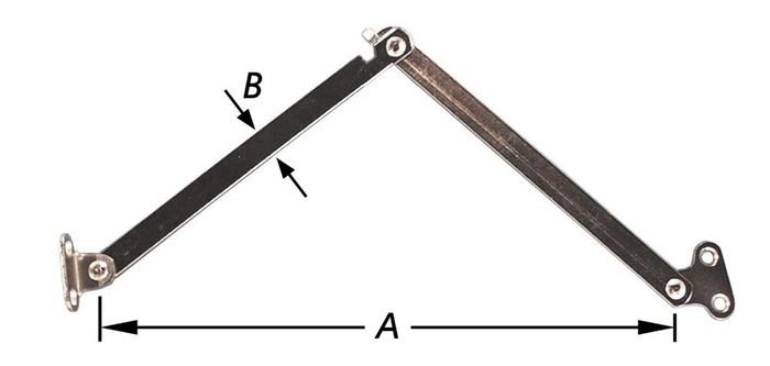 Pardaen 2 Meubelscharen Vernikk 1/2Rs 200 Mm