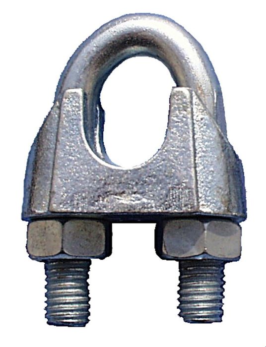 Pardaen 2 Kabelklemmen Grosby Rvs 8 Mm Pardaen 2 Kabelklemmen Grosby Rvs 8 Mm
