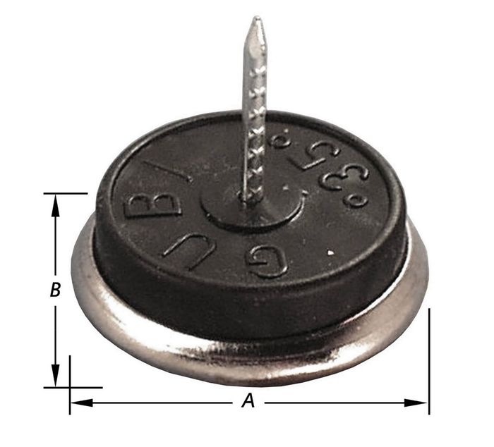 Pardaen 4 Elasta Meubelglijders Pvc 20 Mm Pardaen 4 Elasta Meubelglijders Pvc 20 Mm