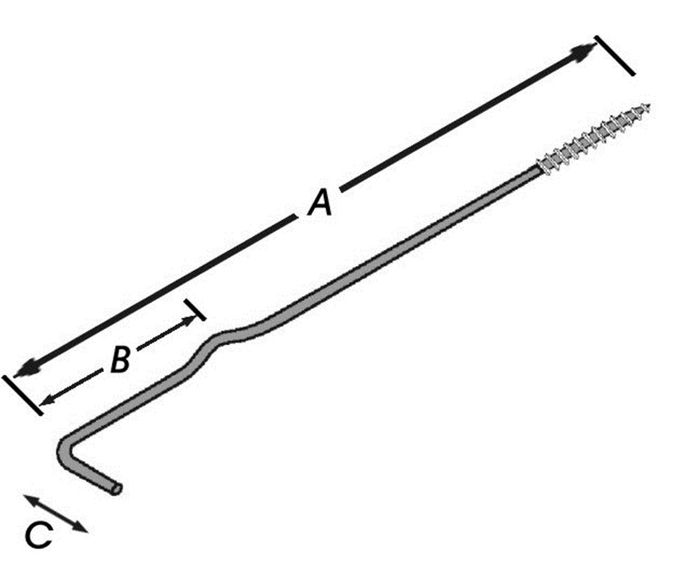 Pardaen 10 Spouwankers Met Houtdraad 4X180 Mm Pardaen 10 Spouwankers Met Houtdraad 4X180 Mm