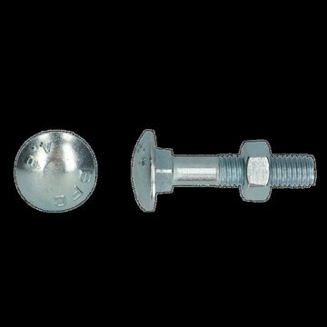 PGB Houtbout Din 603/555 M 8x 70 Zn /GE1