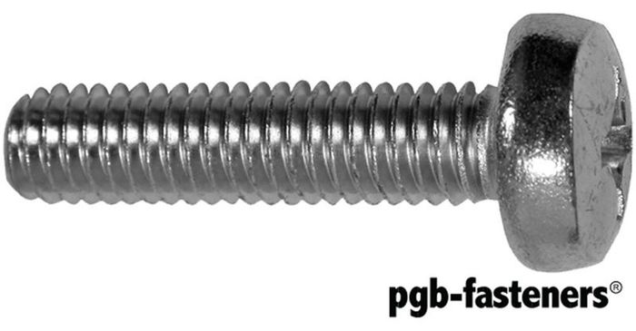 PGB 200St.Metaalschroef Din 7985H M  5X45 Inox A2