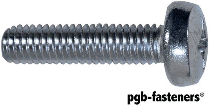 PGB 200St.Metaalschroef Din 7985H M  5X45 Zn 