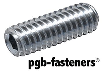 PGB Stelschroef BZK 45H Din 916 M  6x 6 Zn /