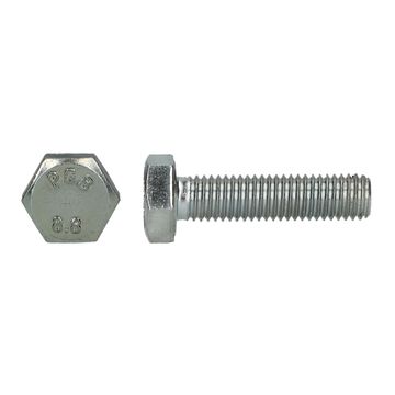 PGB-FASTENERS Tapbout 8.8 Din 933/934 M 8x 16 Zn /