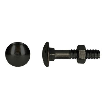 PGB-FASTENERS Houtbout 4.8 DIN 603/555 M 8x40 BT/6st