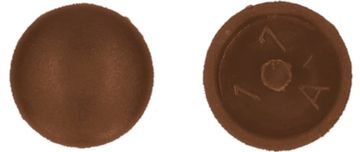PGB-FASTENERS Afdekkapje met pin bruin ral 8011 /