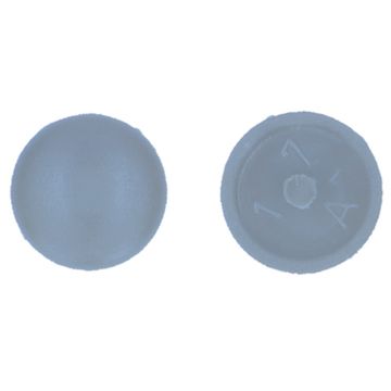 PGB-FASTENERS Afdekkapje met pin grijs ral 7001 /