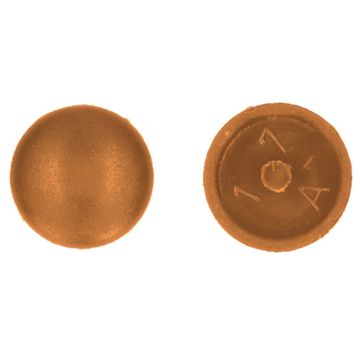 PGB-FASTENERS Afdekkapje met pin bruin ral 8001 /