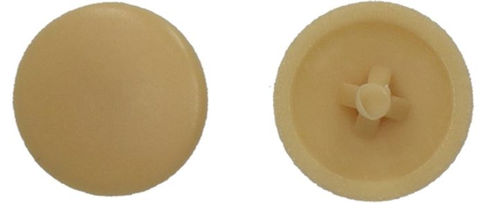PGB-FASTENERS Afdekkapje poz.indruk * 5-6 Beige