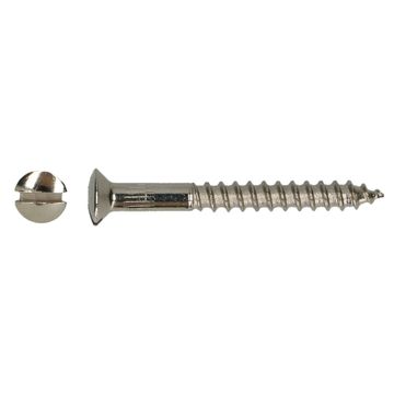 PGB-FASTENERS Houtvijs BVK Din 95 * 4x25 Ms/Ni