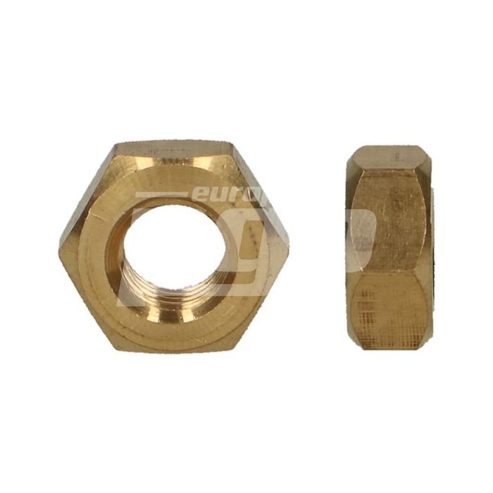 PGB-FASTENERS Zeskantmoer Messing DIN 934 M1