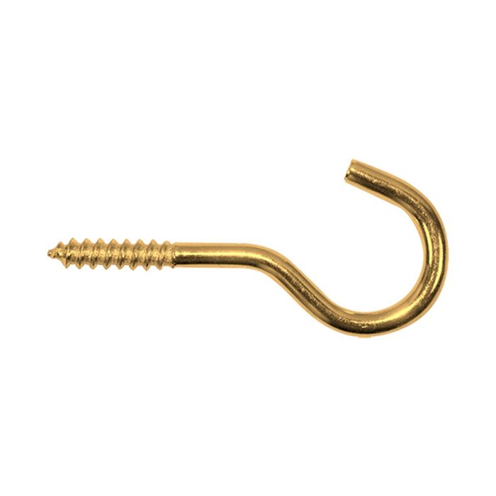 PGB-FASTENERS 100 Schroefhaken * 2,15X12 Messing PGB-FASTENERS 100 Schroefhaken * 2,15X12 Messing