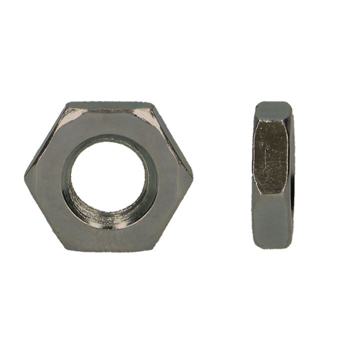 PGB-FASTENERS 50 Lage Zeskantmoer Din 439B M 20 Inox