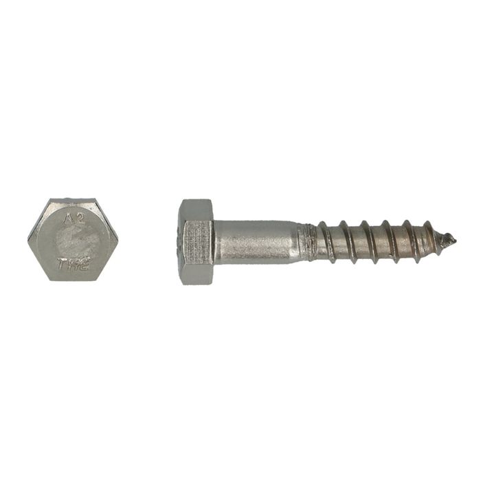 PGB-FASTENERS 200 Houtdraadbout Din 571 * 7,00X40
