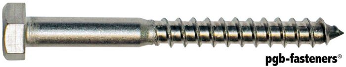 PGB 50St. Houtdraadbout Din 571 * 10,00X100