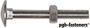 PGB 200St.Houtbout Din 603 M  6X30 Inox A2