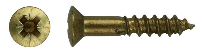 Mapeco 200st. Houtschroef BVK DIN 7995Z ƒ4,50x45 Ms