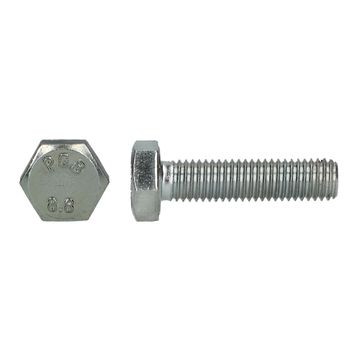 PGB-FASTENERS 25 Zeskanttapbout 8.8 Din 933 M 22X90 Zn