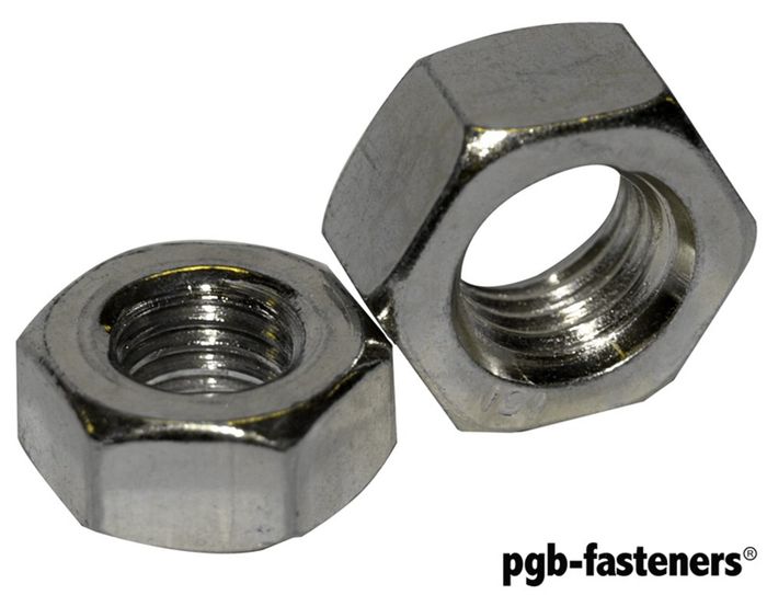 PGB 200St.Zeskantmoer Din 934 M 10 Inox A2 PGB 200St.Zeskantmoer Din 934 M 10 Inox A2