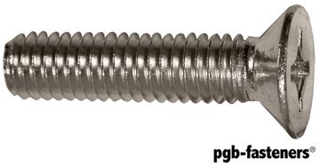 PGB 200St.Metaalschroef Vzk Din 965H M  5X