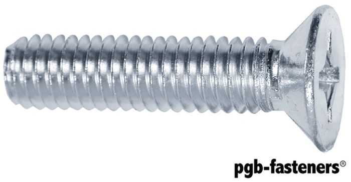PGB 200St.Metaalschroef Vzk Din 965H M 6X PGB 200St.Metaalschroef Vzk Din 965H M 6X