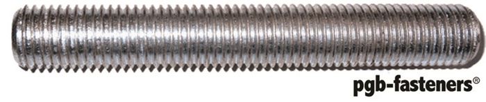 PGB 1St.Draadstang 4.8 Din 976 M 27X1000 Zn