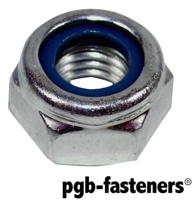 PGB Zeskantborgmoer - Din 985 - Inox A2