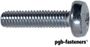 PGB 200St.Metaalschroef Din 7985H M  4X 6 Zn