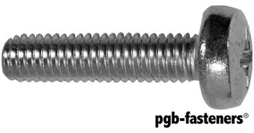 PGB 200St.Metaalschroef Din 7985H M  4X45