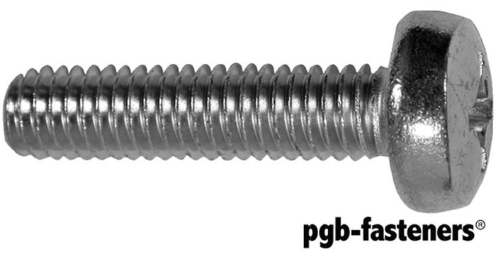 PGB 200St.Metaalschroef Din 7985H M  5X 8