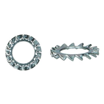 PGB-FASTENERS 100 Waaierveerringen Din 6798A M 24 Zn