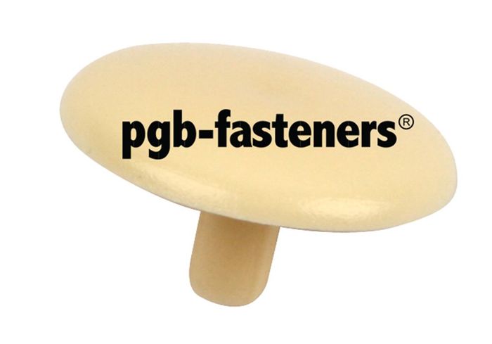 PGB 200St.Afdekkap Met Pin Bruin Ral8011