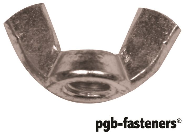 PGB 100St. Vleugelmoer Amer.Vorm M 10 Inox