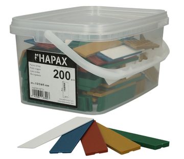 HAPAX 1st. HAPAX assort. platte wigg