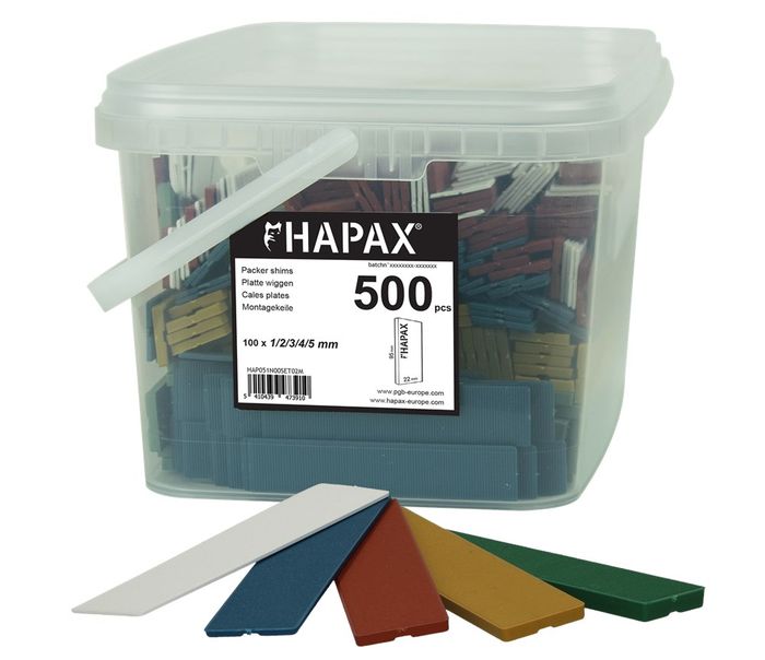 HAPAX 1st. HAPAX assort. platte wigg